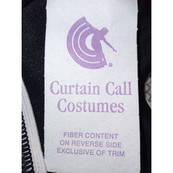 Curtain Call Costumes Dance Floral Flutter Top Size Child Small - Picture 5 of 6